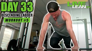 Workout 19 Descending Ladder Training  Body Recomposition Workout Plan [upl. by Catarina199]