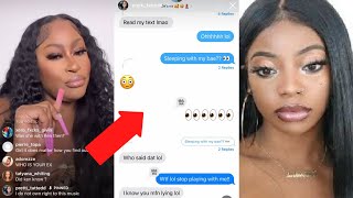 DEARRAS EXMAKEUP ARTIST POSTS SOME RECEIPTS OF DEARRA ASKING FOR TEXT MESSAGES INSIDE [upl. by Adnauqaj]