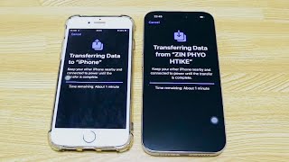 Transfer All Data From Old Iphone To New Iphone 15 Pro With Ease [upl. by Dijam]