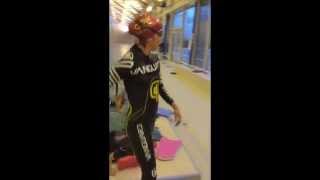 How to take off a wetsuitfast [upl. by Esilana]