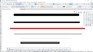 Comment dessiner les lignes avec épaisseur et comment modifier les épaisseurs des ligne des outils [upl. by Eeldarb]