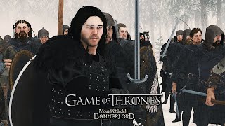 HOLDING OFF THE WILDLINGS  Jon Snow Playthrough  Game Of Thrones Mod Bannerlord  P2 [upl. by Amehsat]