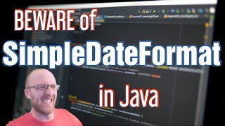 Javas SimpleDateFormat is a Disaster Waiting to Happen [upl. by Moya]