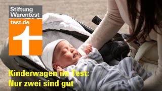 Kinderwagen Test 2020 Was KombiKinderwagen leisten müssen Stiftung Warentest [upl. by Morel]