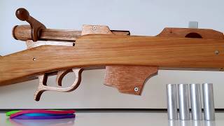 VetterliVitali — Shell ejecting rubber band gun [upl. by Neelloj]