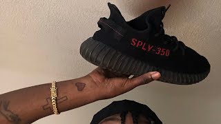 BUYING YEEZY BRED 350s FOR 180 [upl. by Yer]