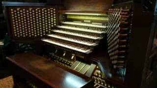 Calvary Church Pipe Organ  A Mighty Fortress [upl. by Qifahs]