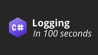 C Logging In 100 seconds [upl. by Esyla]