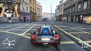 Koenigsegg Agera RS  Forza Horizon 4  Logitech g29 gameplay [upl. by Oflodor]