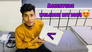 Accenture Welcome Kit Unboxing 2024  Which Laptop Did Accenture gave me💖 Rider Aksh [upl. by Benkley]