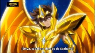 evolucion de la armadura de sagitario seiya omega [upl. by Sherrer]