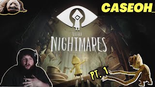 Little Nightmares Gameplay Part 1 CREEPIEST GAME EVER [upl. by Noni]