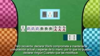 Cómo jugar al Mahjong Japonés SubtituladoEspañol  24 [upl. by Petr]