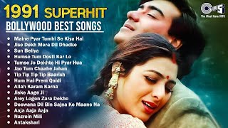 1991 Superhit Bollywood Best Songs  Audio Jukebox  90s Hindi Songs Romantic Hits Playlist [upl. by Irrej917]