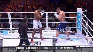 GLORY 22 Rico Verhoeven vs Benjamin Adegbuyi Full Video [upl. by Eadmund]