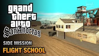 GTA San Andreas  Pilot School [upl. by Eissac614]