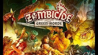 UNBOXING  Zombicide Green Horde Part 1 [upl. by Anwahsar]