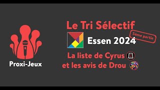 Tri sélectif  les jeux dEssen 2024 quon veut essayer Partie 5 [upl. by Adnawyt]