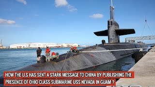 USdoomsday platform USSNevada makes port call to Guam [upl. by Erik]