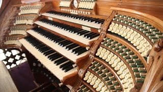 Inside tour of the 1862 Walcker  1946 Skinner Organ at the Methuen Memorial Music Hall  Balint K [upl. by Marne]