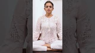 Benefits of Bhramari Pranayama Reduce Stress and Anxiety  yoga trending [upl. by Resay]