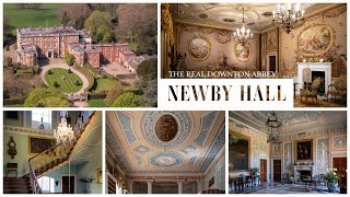 The Real Downton Abbey  Inside Newby Hall  English Country House Tour [upl. by Barden]