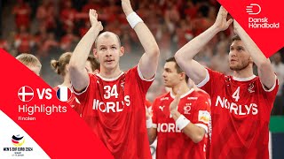 MATCH HIGHLIGHTS  Denmark vs France  EHF EURO 2024 final [upl. by Cirle492]