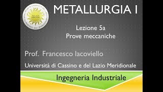 Metallurgia I Lez 5a [upl. by Glanti]