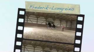 FRIESIAN STALLIONS AMAZING TROT  FREDERIK THE GREAT [upl. by Zetra801]