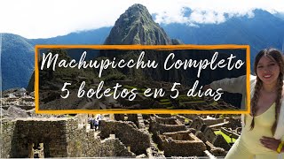 Así son las 5 entradas a Machu Picchu [upl. by Dnomzed]