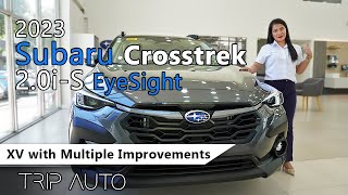 Subaru Crosstrek 20iS AWD Eyesight 2023  Better Than The Previous XV  feat Ms April Rose Pura [upl. by Dicks669]