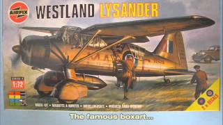 An Inbox Review  AIRFIX  Westland Lysander  172 Scale [upl. by Yenreit399]