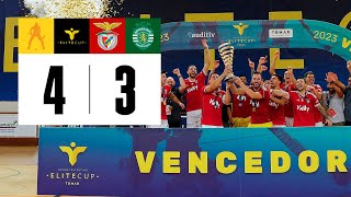 HIGHLIGHTS Final Elite Cup 2023 Benfica 🆚 Sporting [upl. by Wulf]