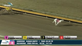 Vamoose  Richmond Track Record [upl. by Mcquade]