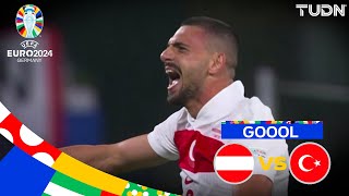 ¡DOBLETE Demiral repite la dosis  Austria 02 Turquía  UEFA EURO 2024  8vos  TUDN [upl. by Danica]