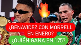 ¡BENAVIDEZ Y MORRELL SÍ QUIEREN PELEAR ENTRE ELLOS ¿QUIÉN GANA AQUÍ boxeo [upl. by Marte]