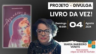 AGUADEIRO  Autora Maria Barbiero Venite  livro da vez literatura literature livrodavez [upl. by Viccora]