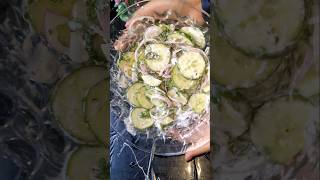 Weight lose salad  cucumber salad recipe asmr weightloss salad shortsviral ytshorts yt [upl. by Debi]