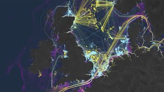 Satellite mapping reveals extensive industrial activity at sea [upl. by Odilo373]