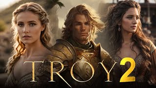 Troy 2 2024 Movie  Brad Pitt Orlando Bloom Eric Bana Diane K  Facts And Review [upl. by Atrim]