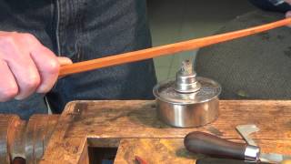 Making a Violin Bow 2 Bending the Stick [upl. by Roe]