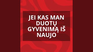 Jei kas man duotų gyvenimą iš naujo [upl. by Gesner843]