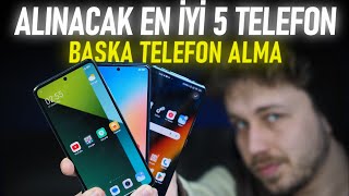 Bence Şuanda Alınabilecek En İYİ 5 TELEFON   ŞUBAT 2024 [upl. by Aipotu]