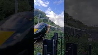 GWR 800008 passing Pangbourne 71024 [upl. by Adniles]