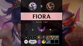 Fiora Top vs Rumble  KR Master Patch 149 [upl. by Aikym566]