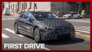 2022 Mercedes EQS first drive Now this is true electric luxury [upl. by Ssitruc221]