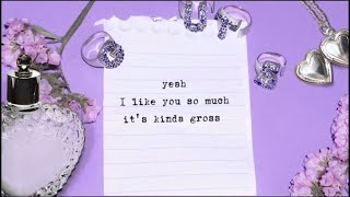 Olivia Rodrigo  gross lyricvideo unreleased [upl. by Thgiled]