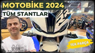 Motosiklet Fuarı Tüm Yeni Modeller Tek Parça  Kolaçan Motobike 2024 Tam Tur [upl. by Laekcim]