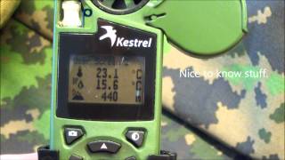 User setup of Kestrel 4000 NV [upl. by Acinomahs]