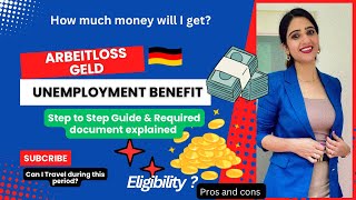 Unemployment Benefits in Germany 🇩🇪Arbeitslosengeld Process  Steps amp Required Documents Explained [upl. by Joeann]